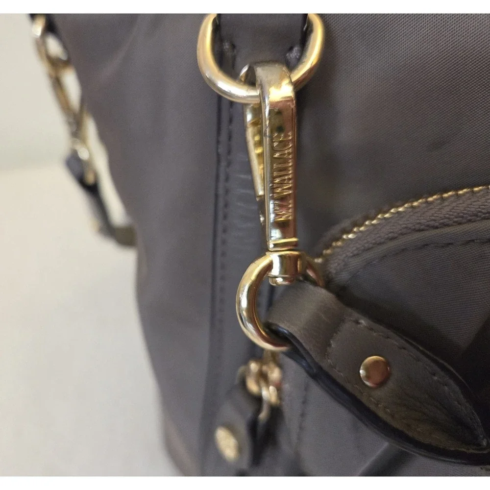 MZ Wallace Taupe Small Nikki Bedford Satchel Tote‎ Hand Bag